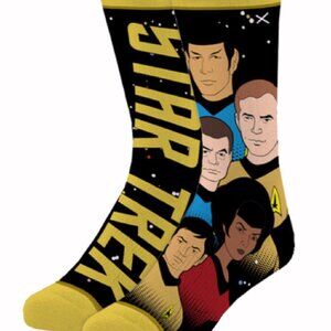 Star Trek The Orginal Series TOS Athletic Crew Socks NEW Fast Ship